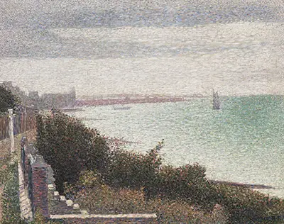 The English Channel at Grandcamp (Evening) Georges Seurat